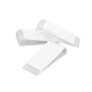 10-Pack Velcro Table Skirt Clips for Overlapping and Valance Styling – Adjustable and Durable Table Decor Fasteners