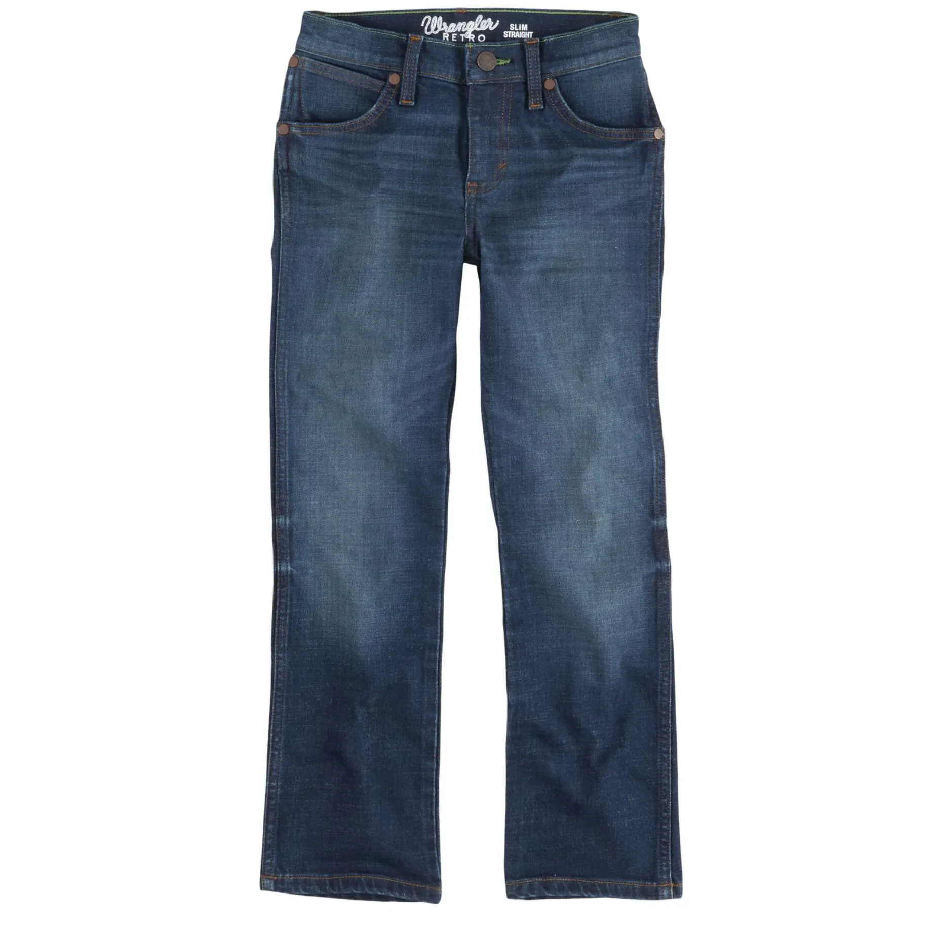 112323567 - Wrangler Boy's Retro Slim Straight Jean - Slim