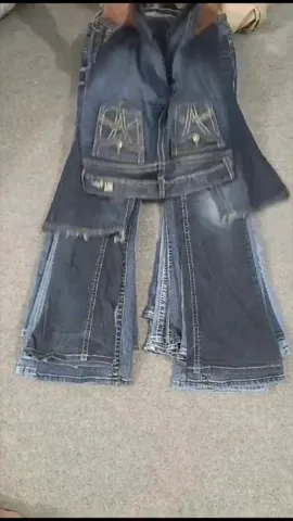 #341 Ladies Y2K Flared Jeans -16