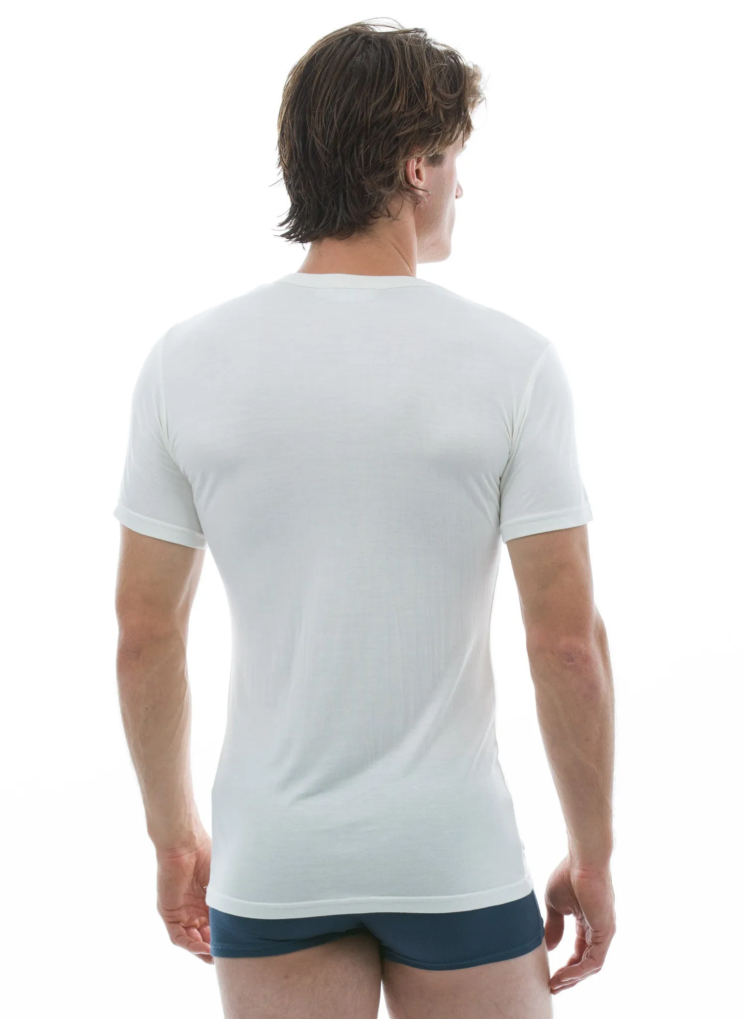 70% Bamboo Men's Undershirt long sleeve