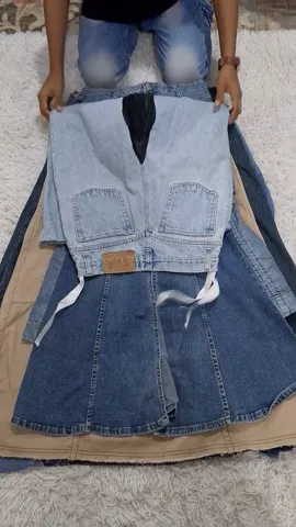 Aesthetic Long Denim Skirts - 11 Pcs - 4/9/24