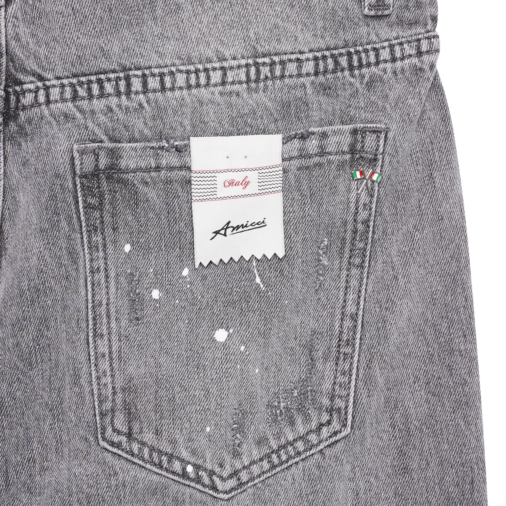 Amicci Maranello Flare Jeans Grey