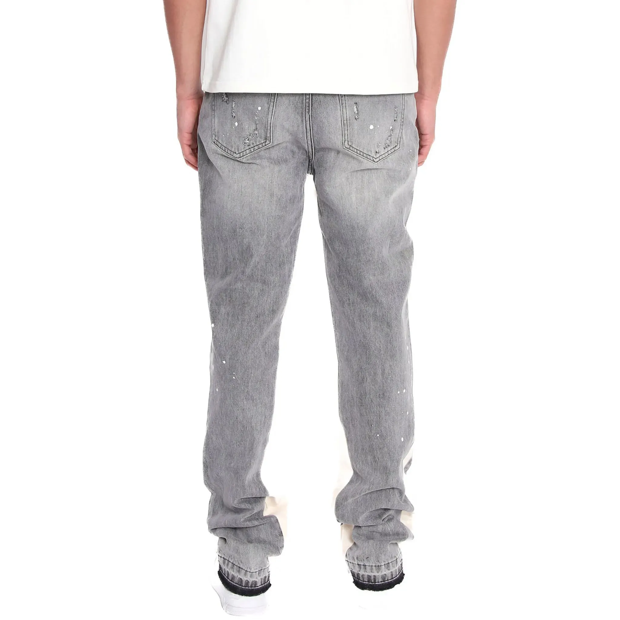 Amicci Maranello Flare Jeans Grey