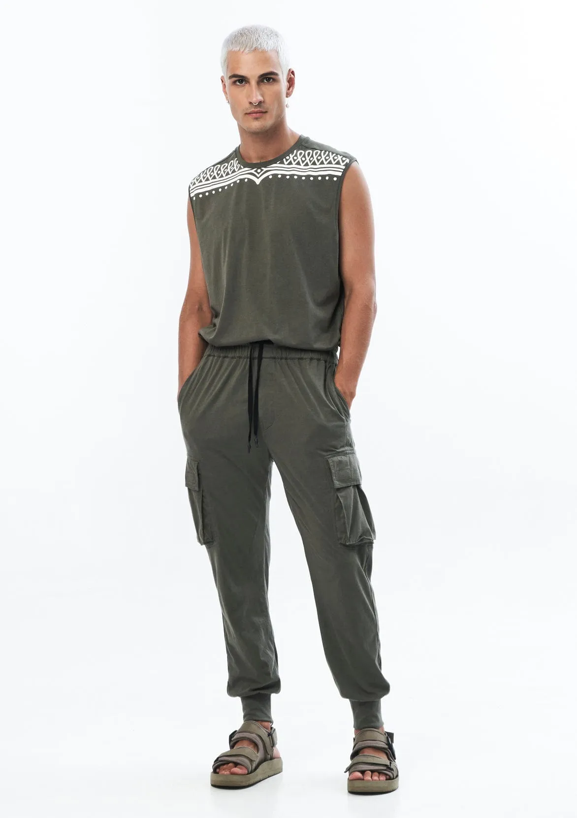 BAMBOO JOGGER PANTS IN GREY
