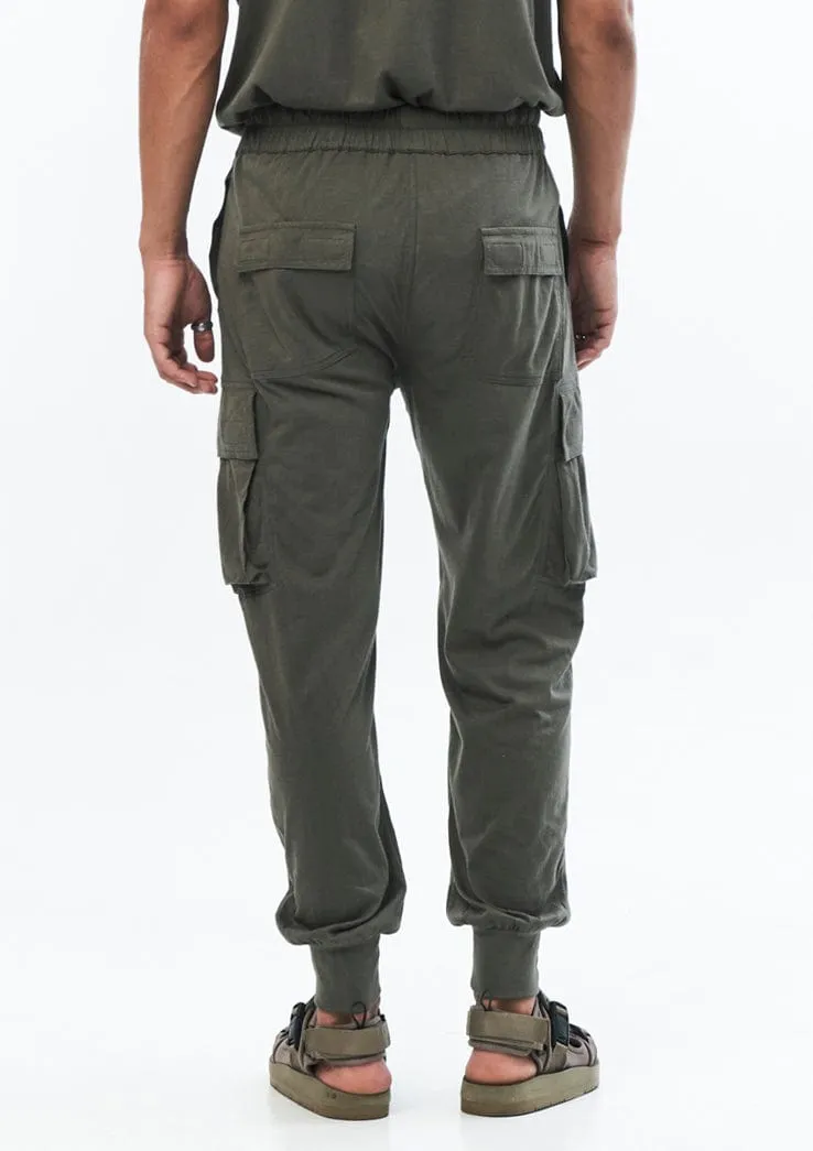 BAMBOO JOGGER PANTS IN GREY