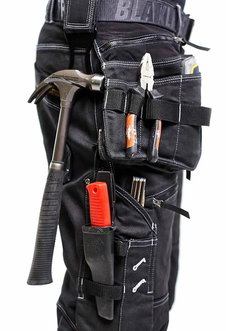 Bl&#xE5;kl&#xE4;der&#x20;1999&#x20;Work&#x20;Trouser&#x20;Baggy&#x20;Denim&#x20;Stretch&#x20;X1900&#x20;-&#x20;Black