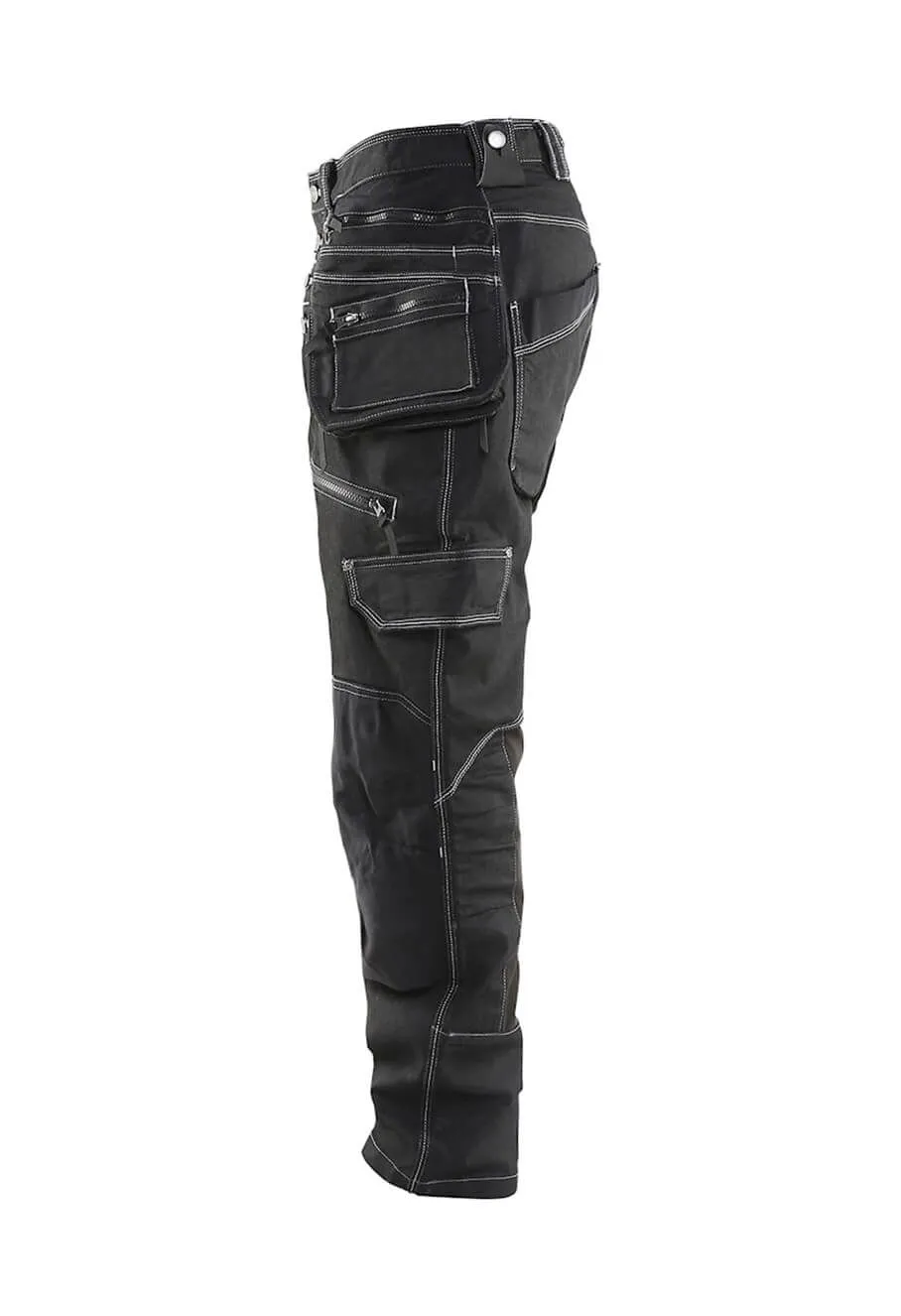 Bl&#xE5;kl&#xE4;der&#x20;1999&#x20;Work&#x20;Trouser&#x20;Baggy&#x20;Denim&#x20;Stretch&#x20;X1900&#x20;-&#x20;Black