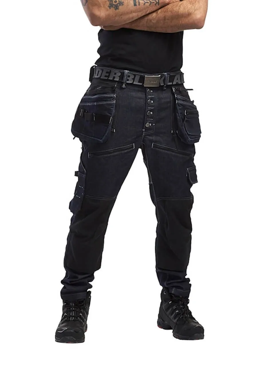 Bl&#xE5;kl&#xE4;der&#x20;1999&#x20;Work&#x20;Trouser&#x20;Baggy&#x20;Denim&#x20;Stretch&#x20;X1900&#x20;-&#x20;Navy