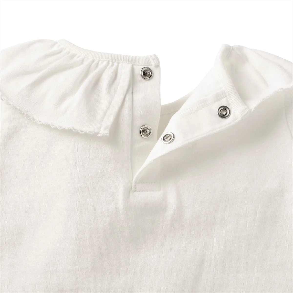 Cherry Collar Long-Sleeve Tee
