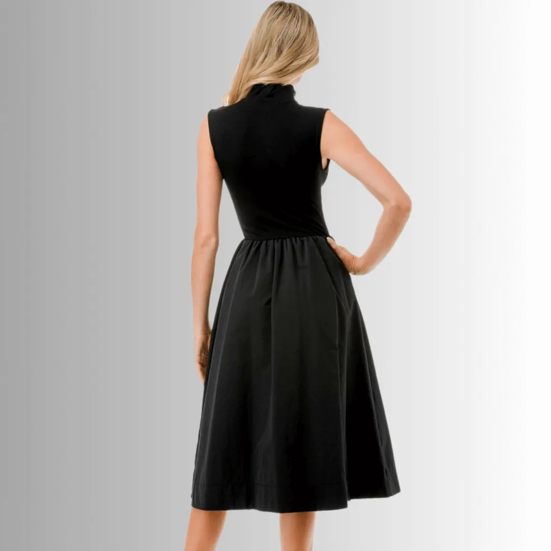 Fashion & Sophistication Midi Dress Made in USA