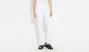 Fenn | Flared Jean - White