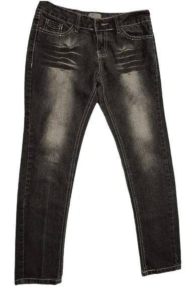 Girls fashionable blue jeans sz 12