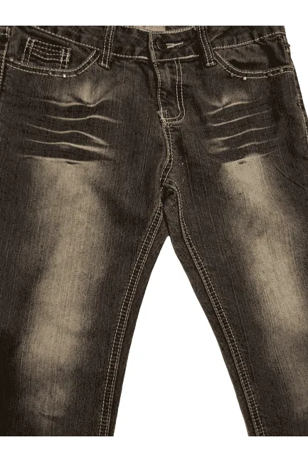 Girls fashionable blue jeans sz 12