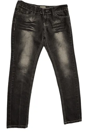 Girls fashionable blue jeans sz 12