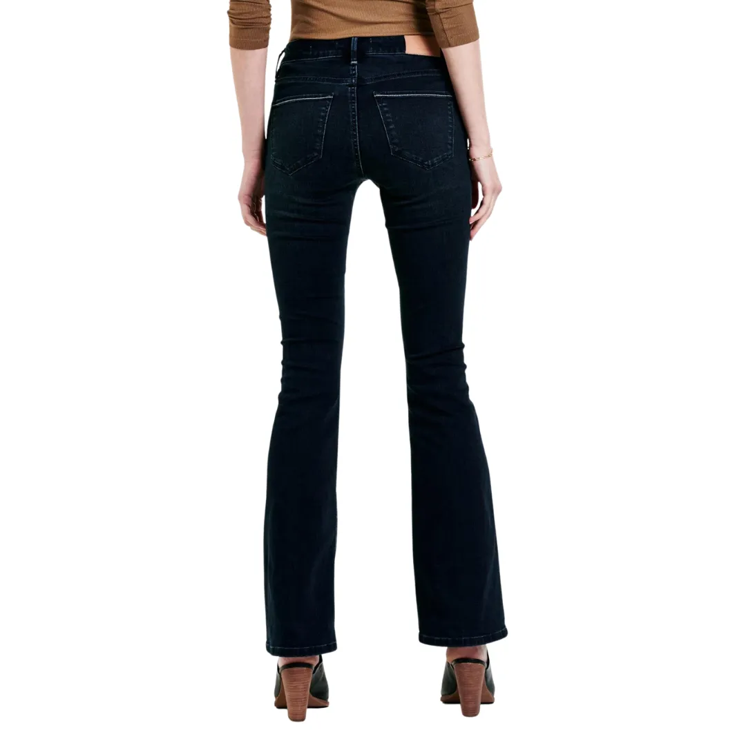 Jaxtyn High Rise Bootcut Jean in Roselle