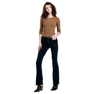 Jaxtyn High Rise Bootcut Jean in Roselle