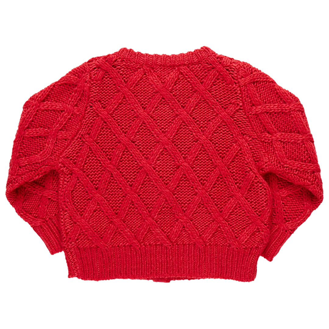 Katrina Sweater, Red