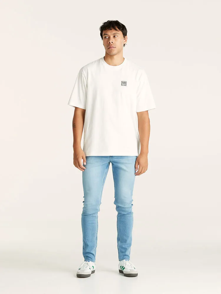 Lee Z-One Skinny Jean Mens Jeans in Treble Blue