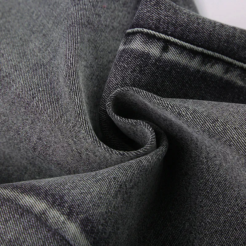 Low-Rise Flared Pocket Jeans