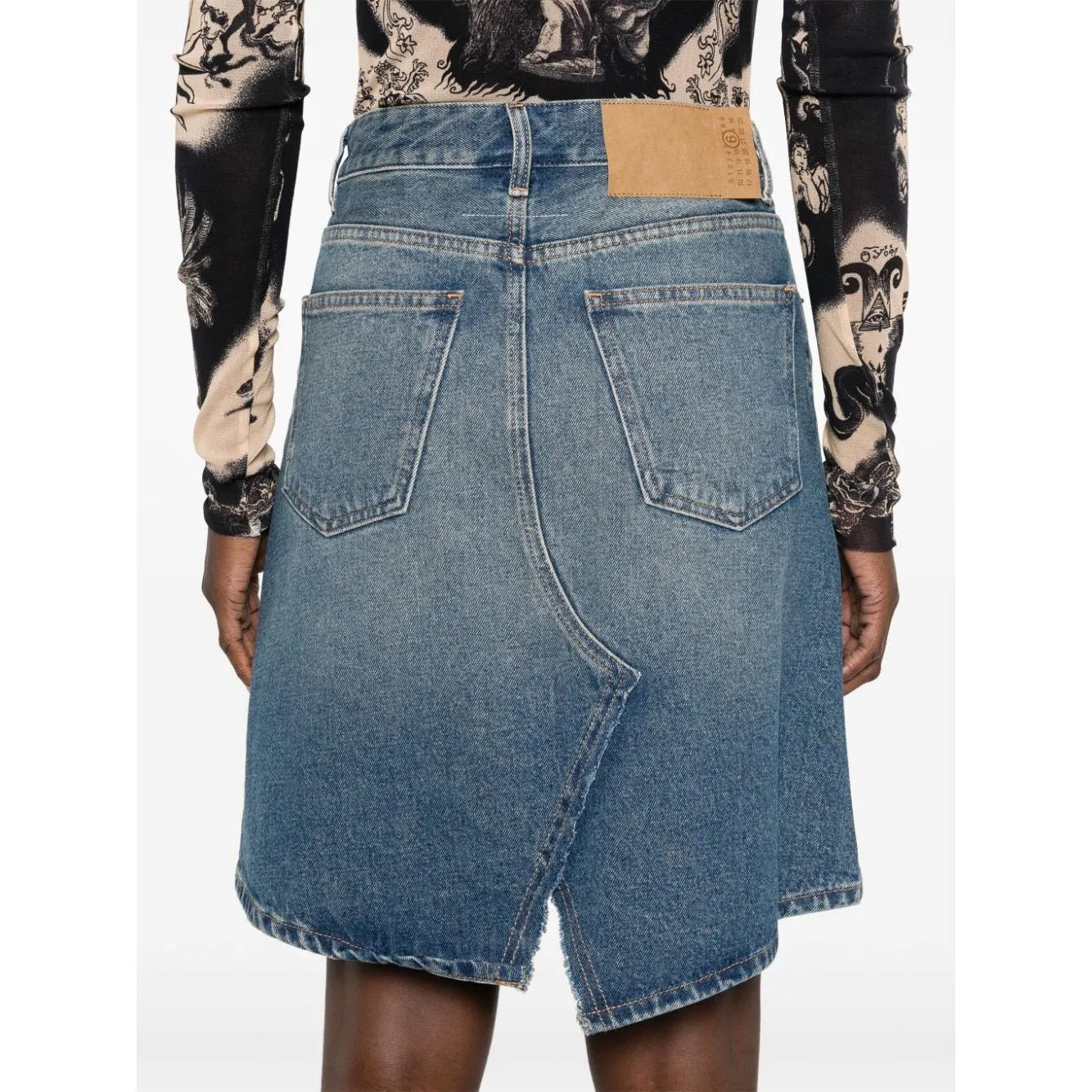 MM6 Maison Margiela Skirts Clear Blue