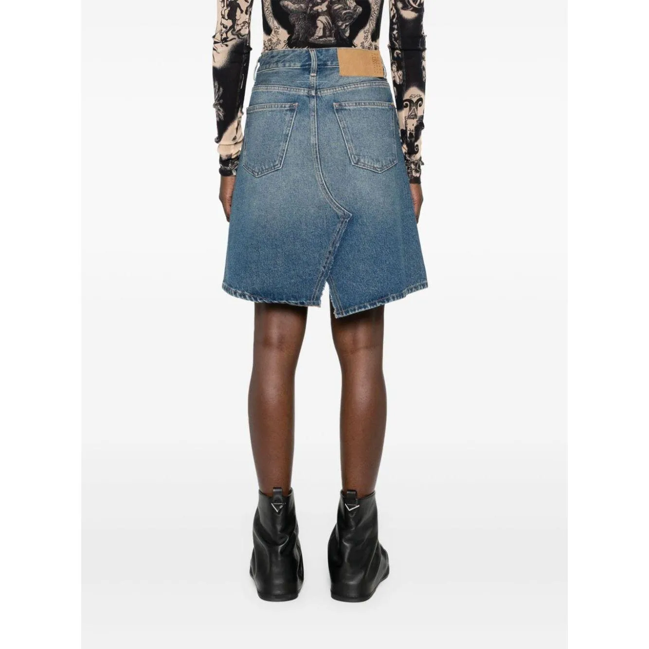 MM6 Maison Margiela Skirts Clear Blue