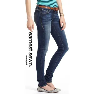 NWT- Earnest Sewn  "Harlan" Rickie Limited Edition  Selvedge Skinny Jeans - Size 27