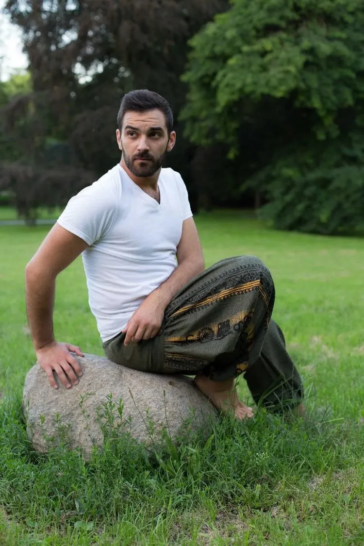 Olive Green Vibe Pants