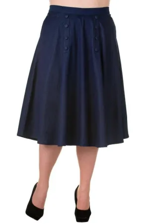 Plus Size Blueberry Hill Skirt
