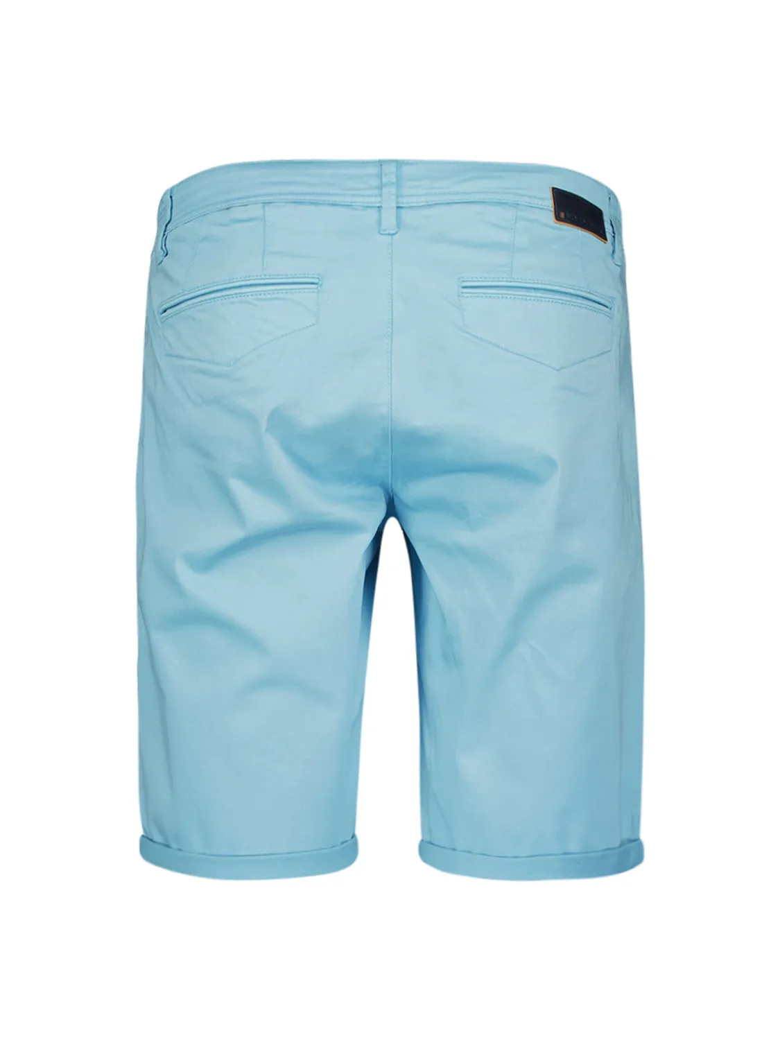Short Chino Garment Dyed Twill Stretch | Aqua