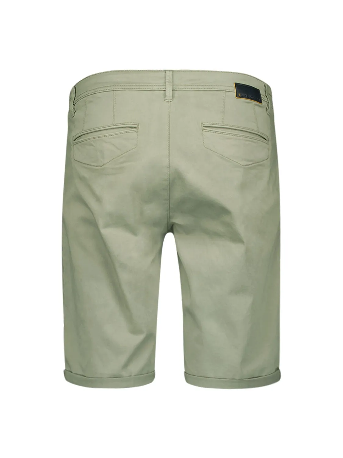 Short Chino Garment Dyed Twill Stretch | Smoke