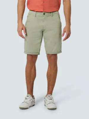 Short Chino Garment Dyed Twill Stretch | Smoke