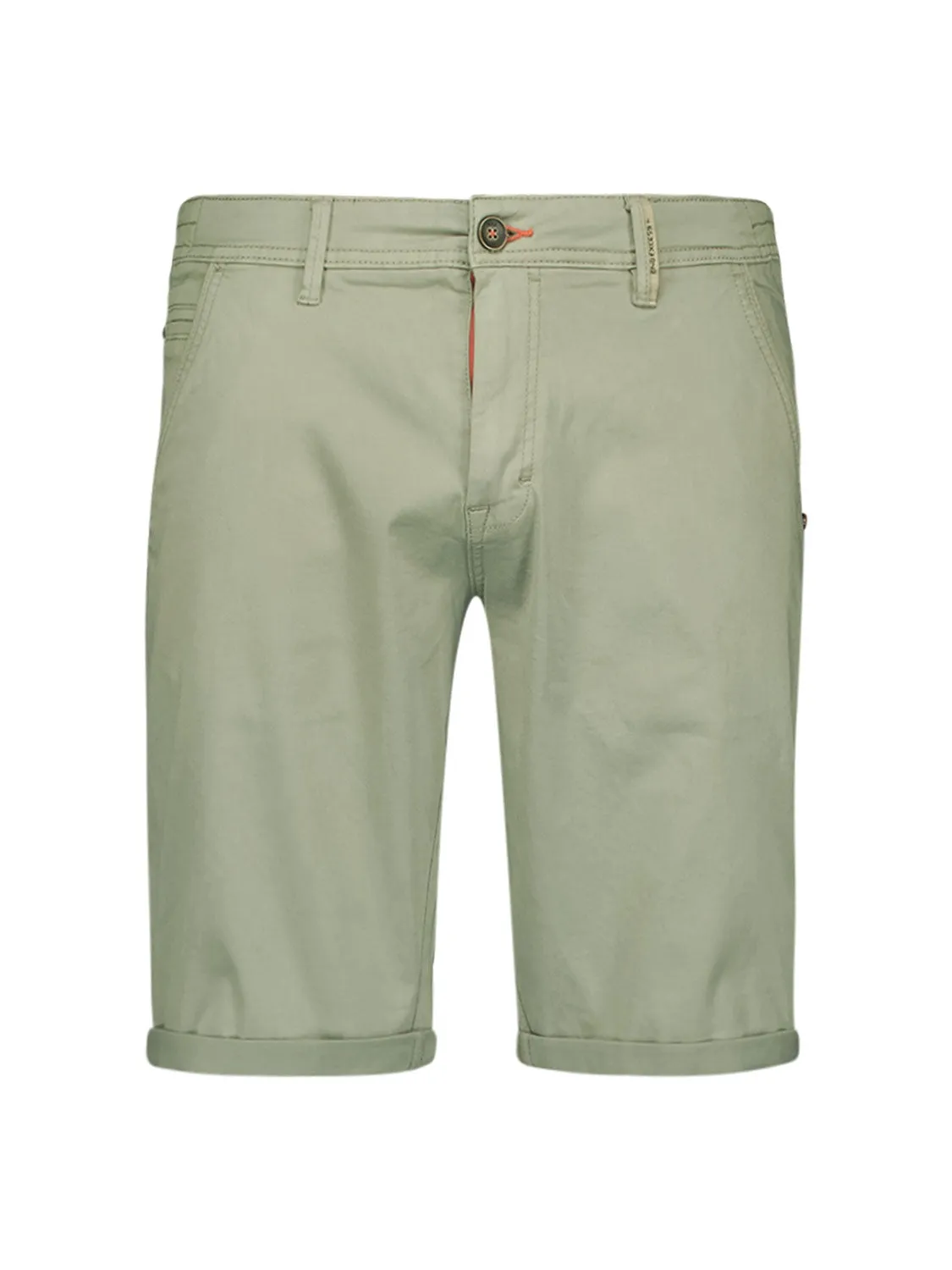 Short Chino Garment Dyed Twill Stretch | Smoke