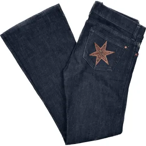 Victoria Beckham Dark Wash Bootcut Jeans- Size 31