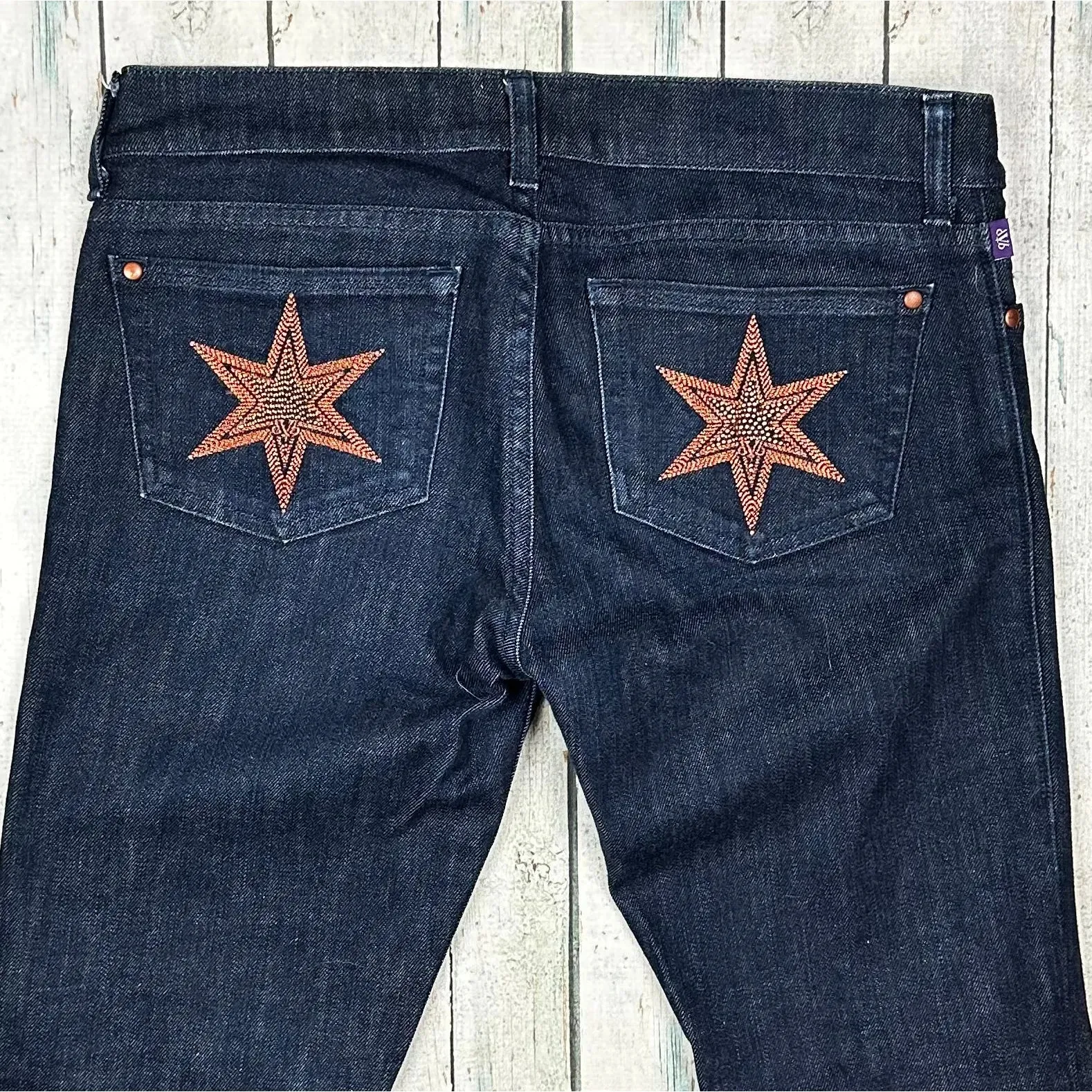 Victoria Beckham Dark Wash Bootcut Jeans- Size 31