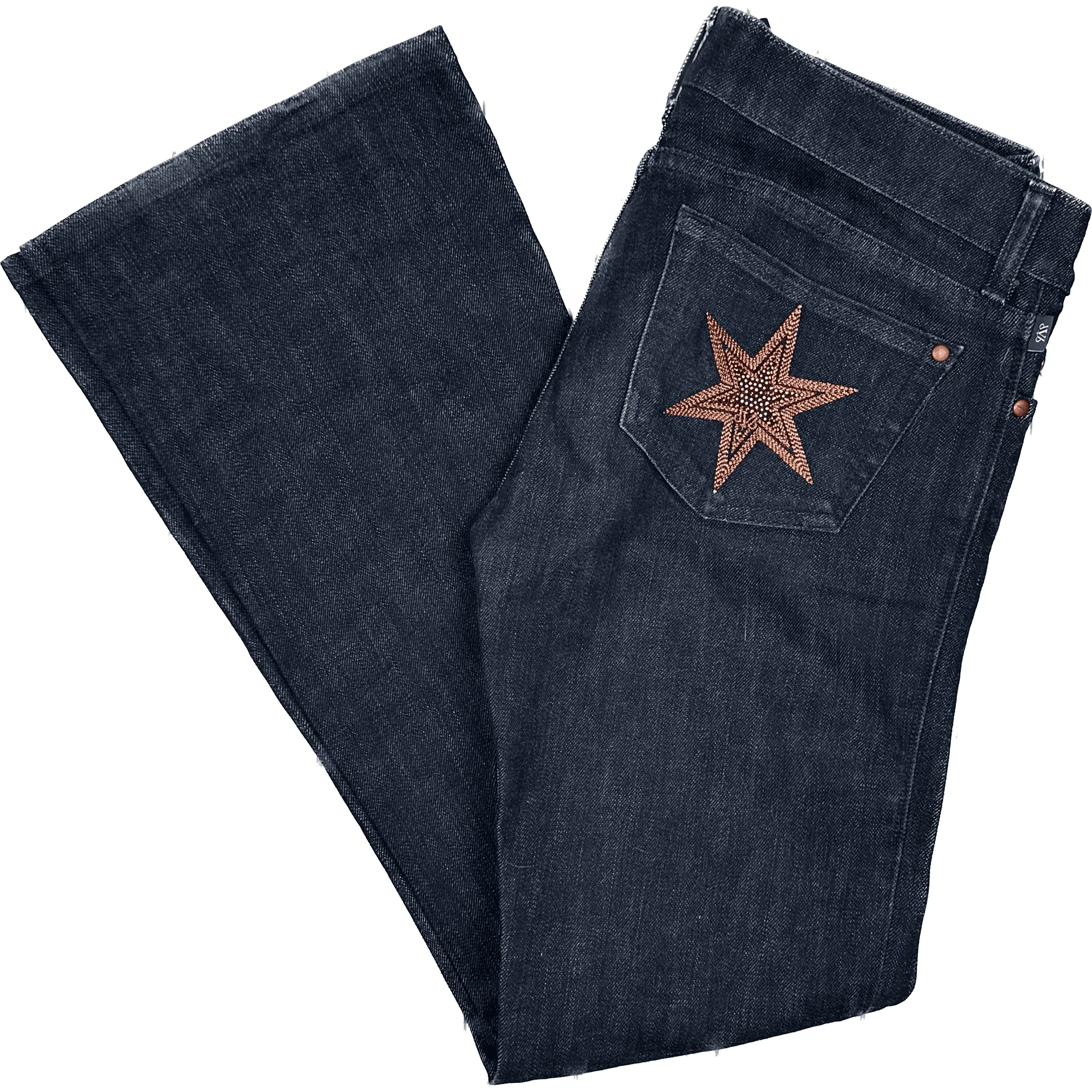 Victoria Beckham Dark Wash Bootcut Jeans- Size 31