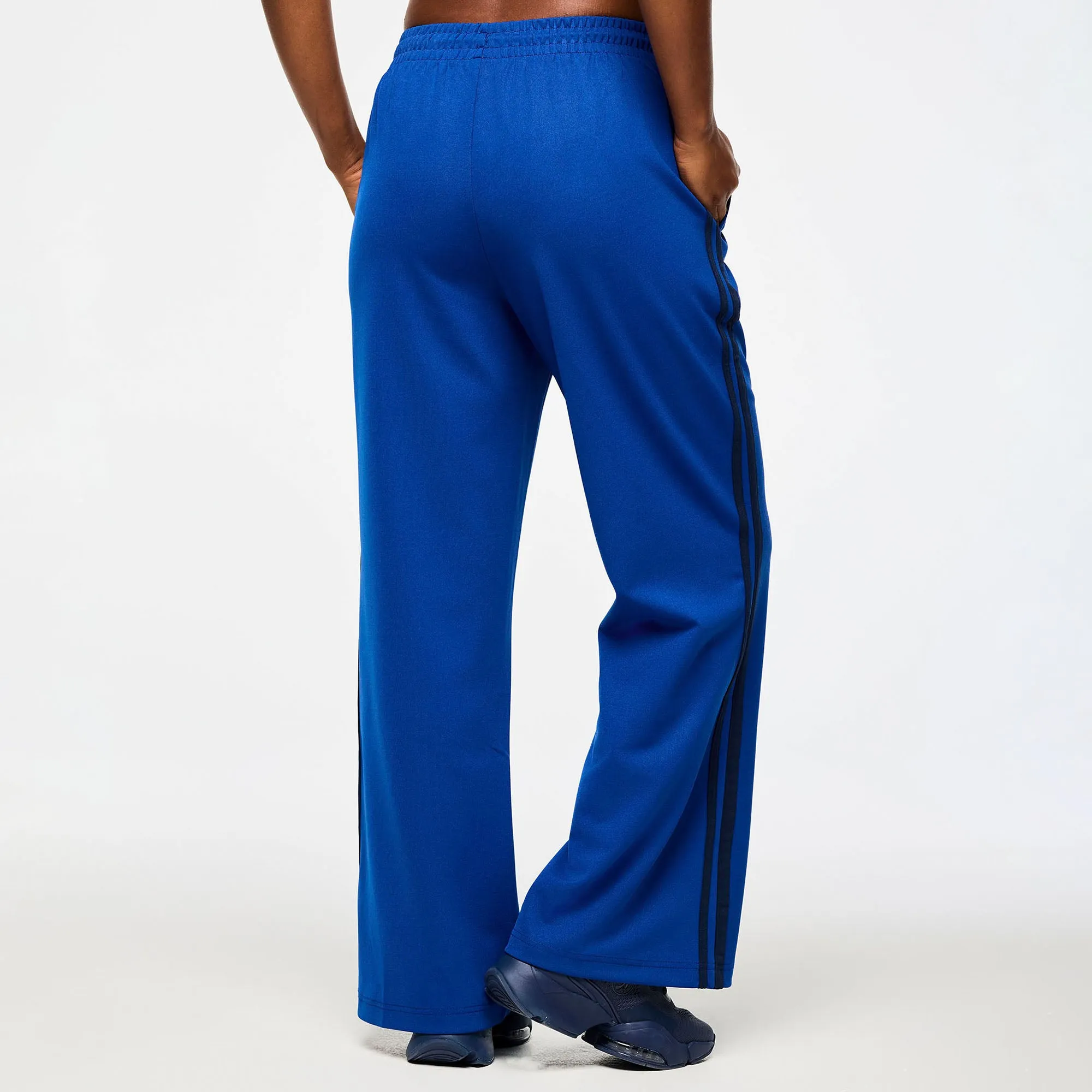 Victory Wide Leg Track Pants - Surfs Up Blue