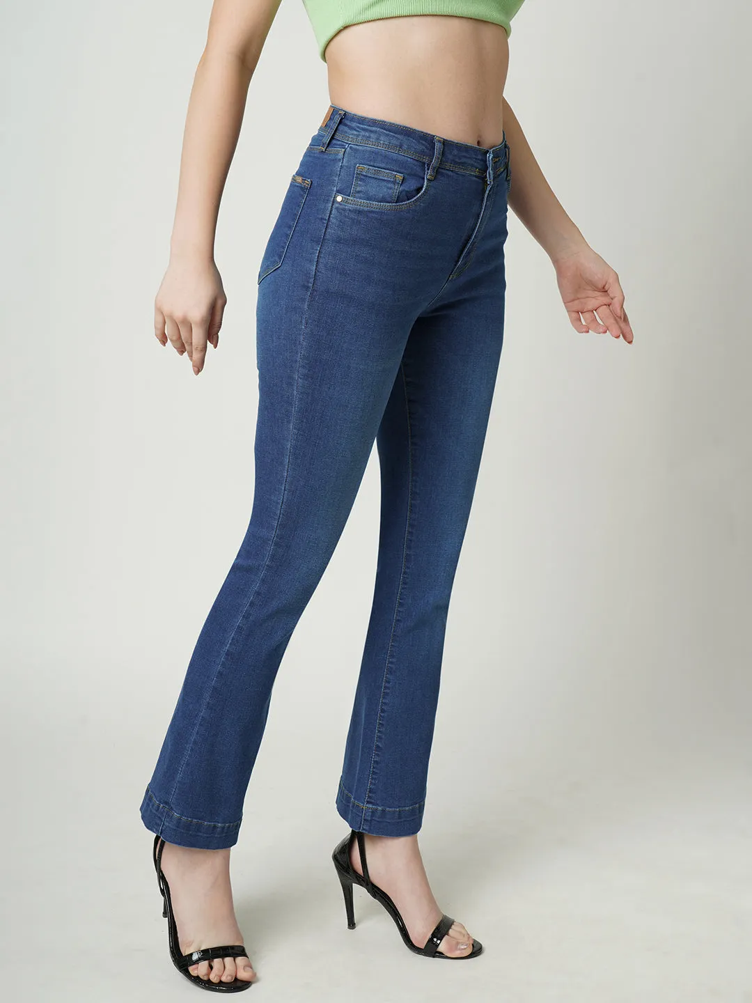 Women High-Rise Flare Jeans